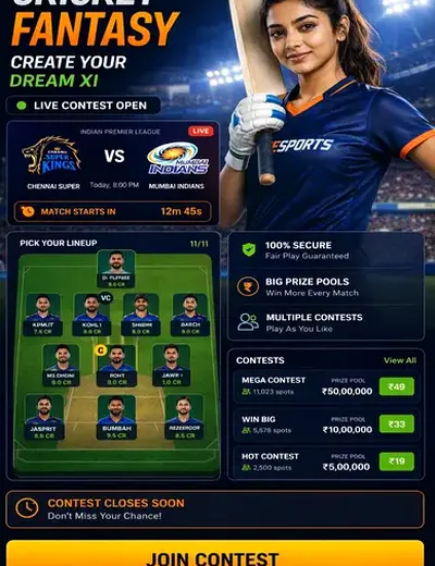 Kalyan Night (kalyan night chart) fantasy cricket & matchday visual 3